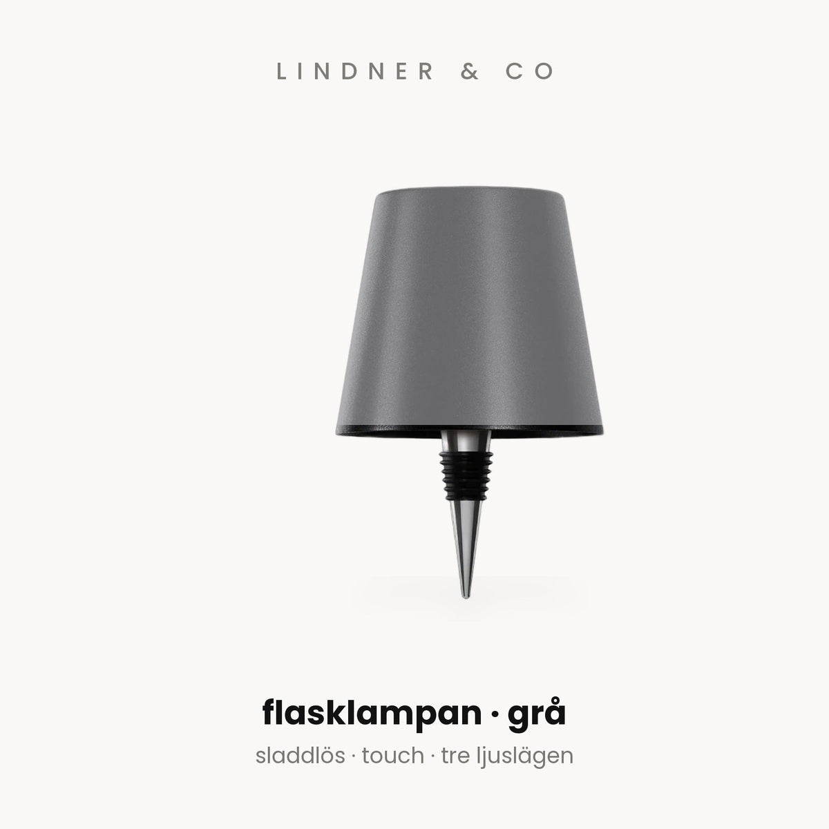 Flasklampan – sladdlös lampa för flaskor