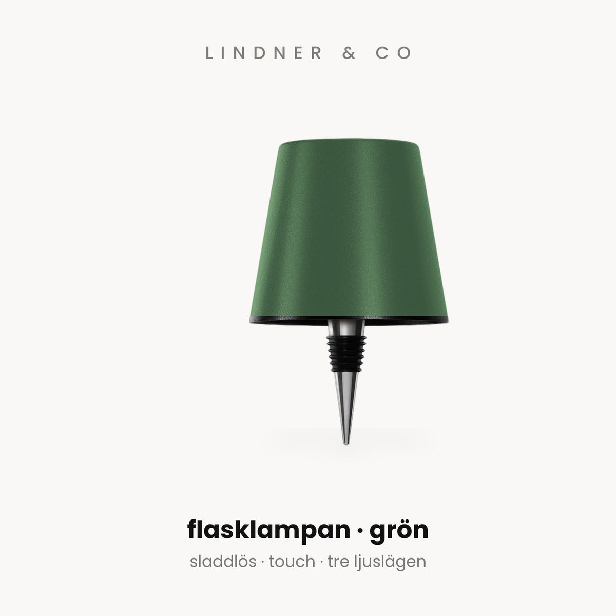 Flasklampan – sladdlös lampa för flaskor