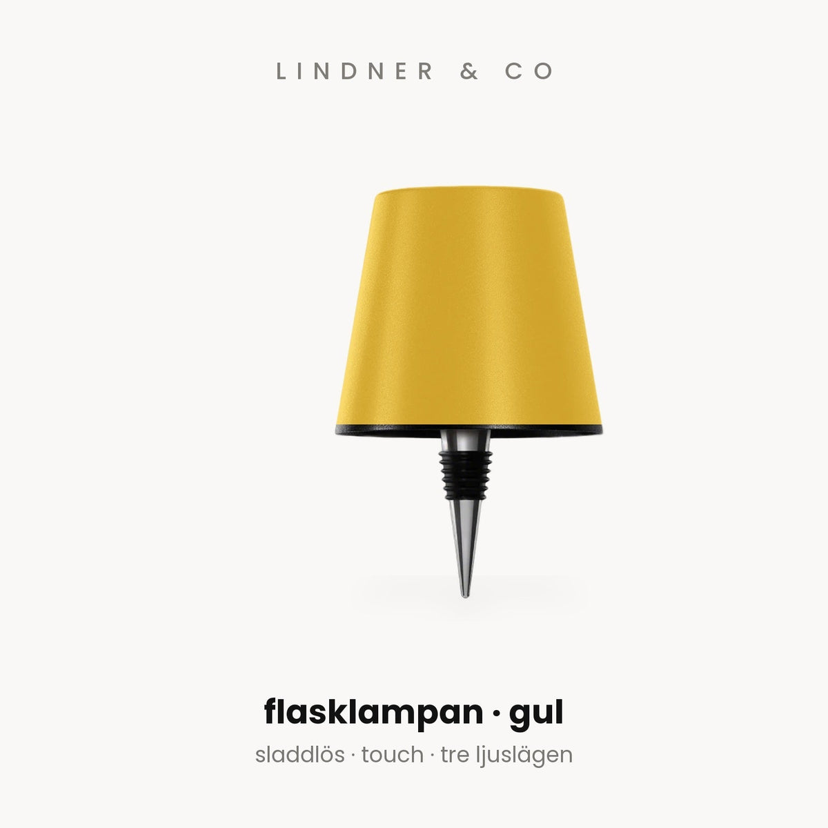 Flasklampan – sladdlös lampa för flaskor