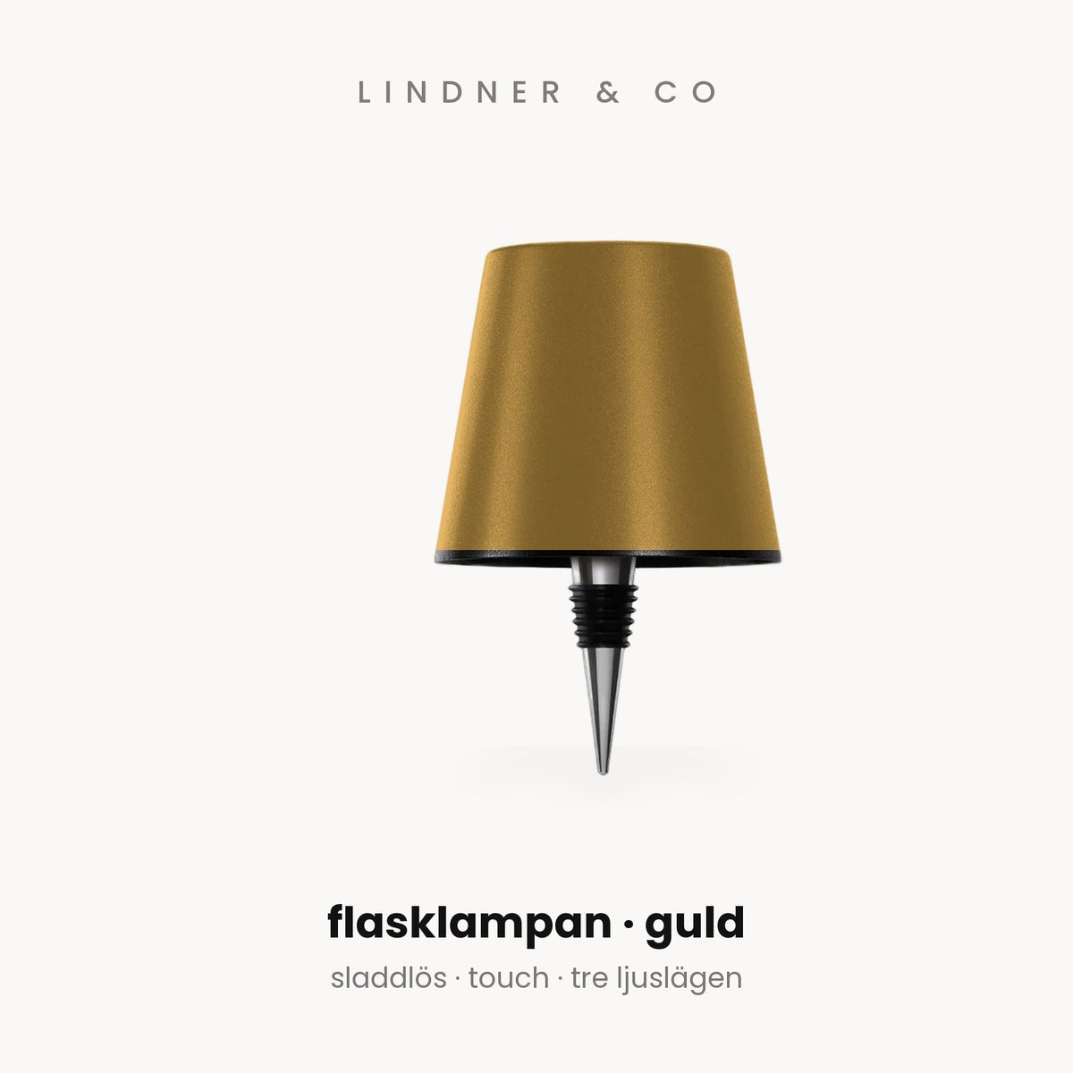 Flasklampan – sladdlös lampa för flaskor