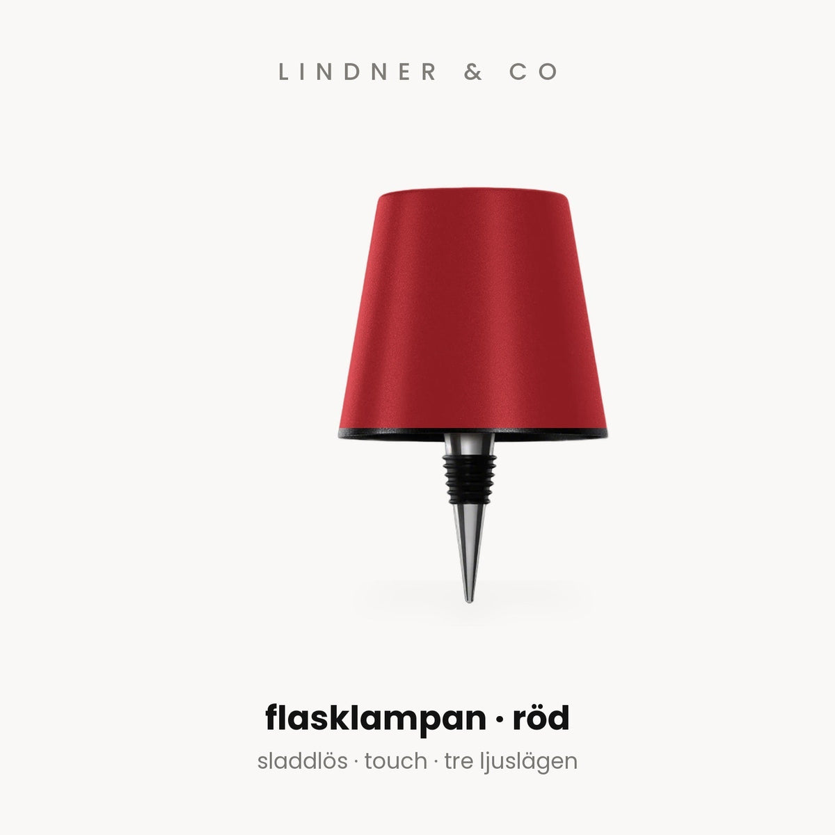 Flasklampan – sladdlös lampa för flaskor