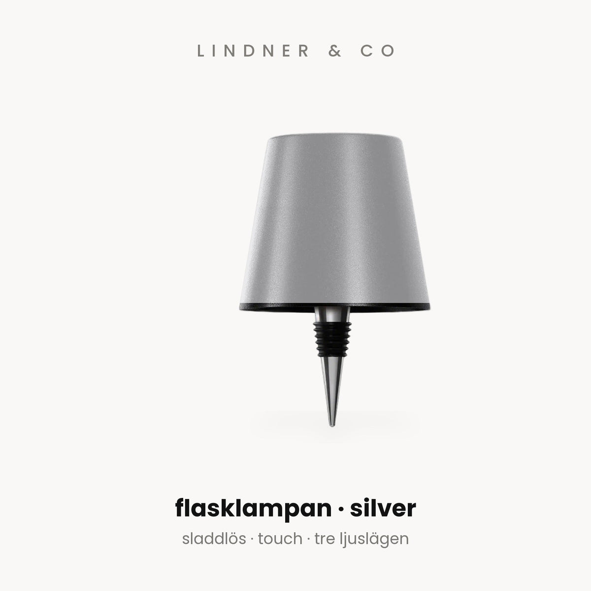 Flasklampan – sladdlös lampa för flaskor