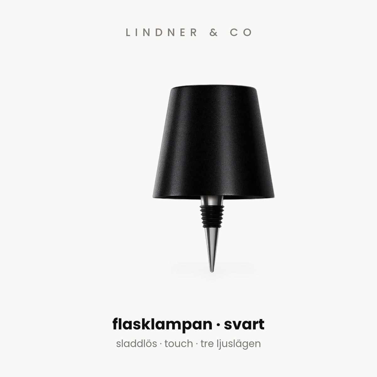 Flasklampan – sladdlös lampa för flaskor