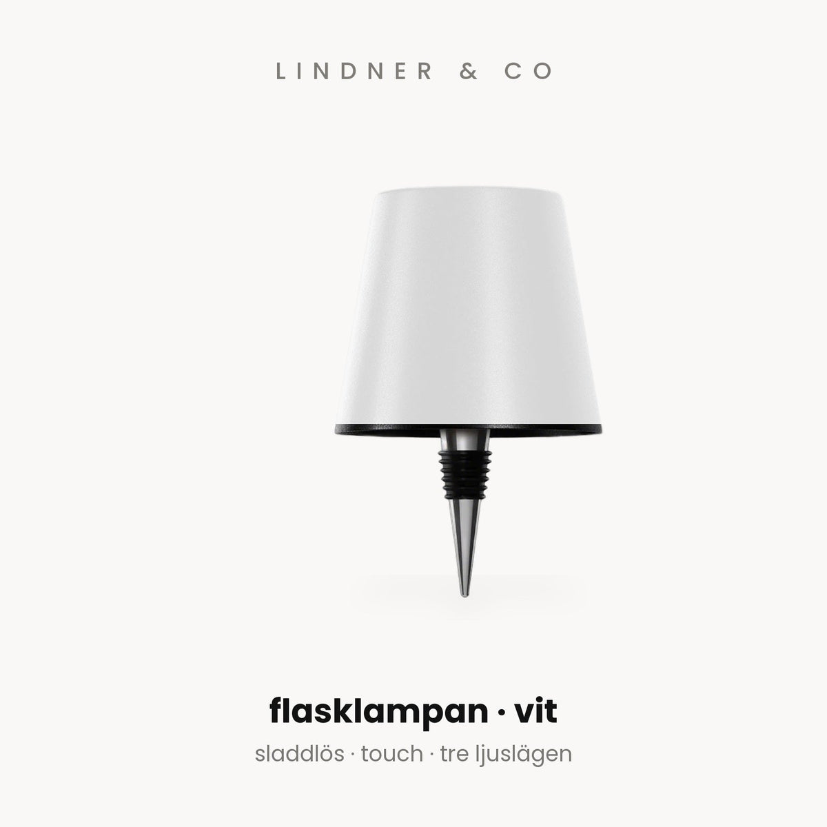 Flasklampan – sladdlös lampa för flaskor