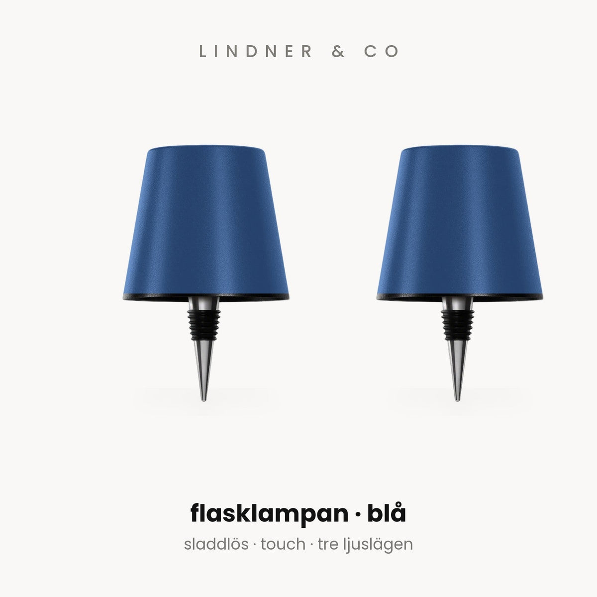 Flasklampan – sladdlös lampa för flaskor