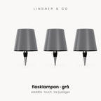 Flasklampan – sladdlös lampa för flaskor