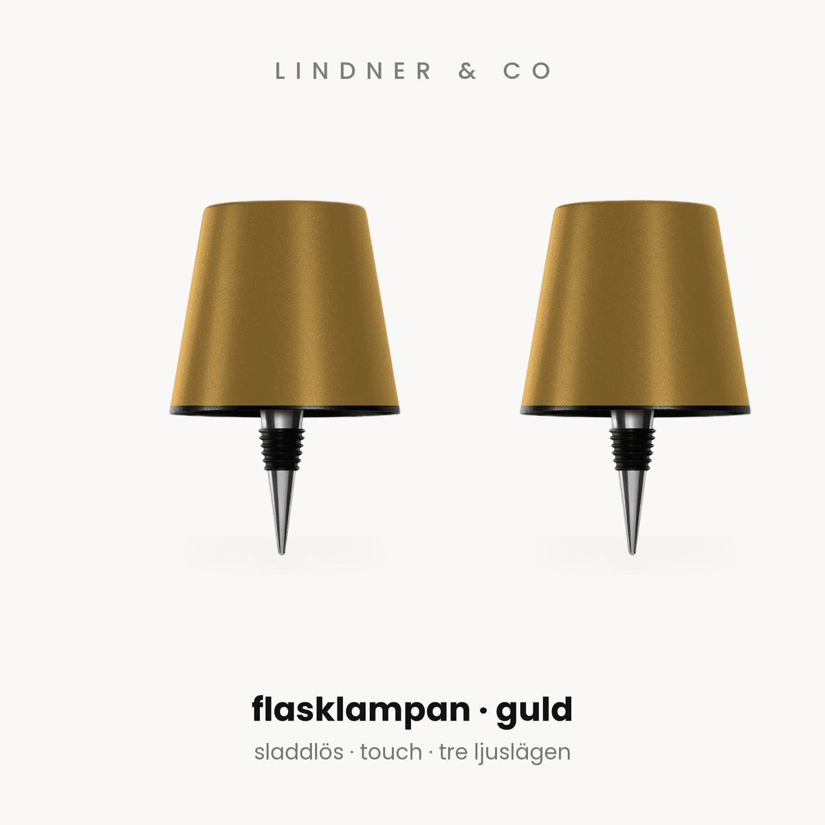 Flasklampan – sladdlös lampa för flaskor
