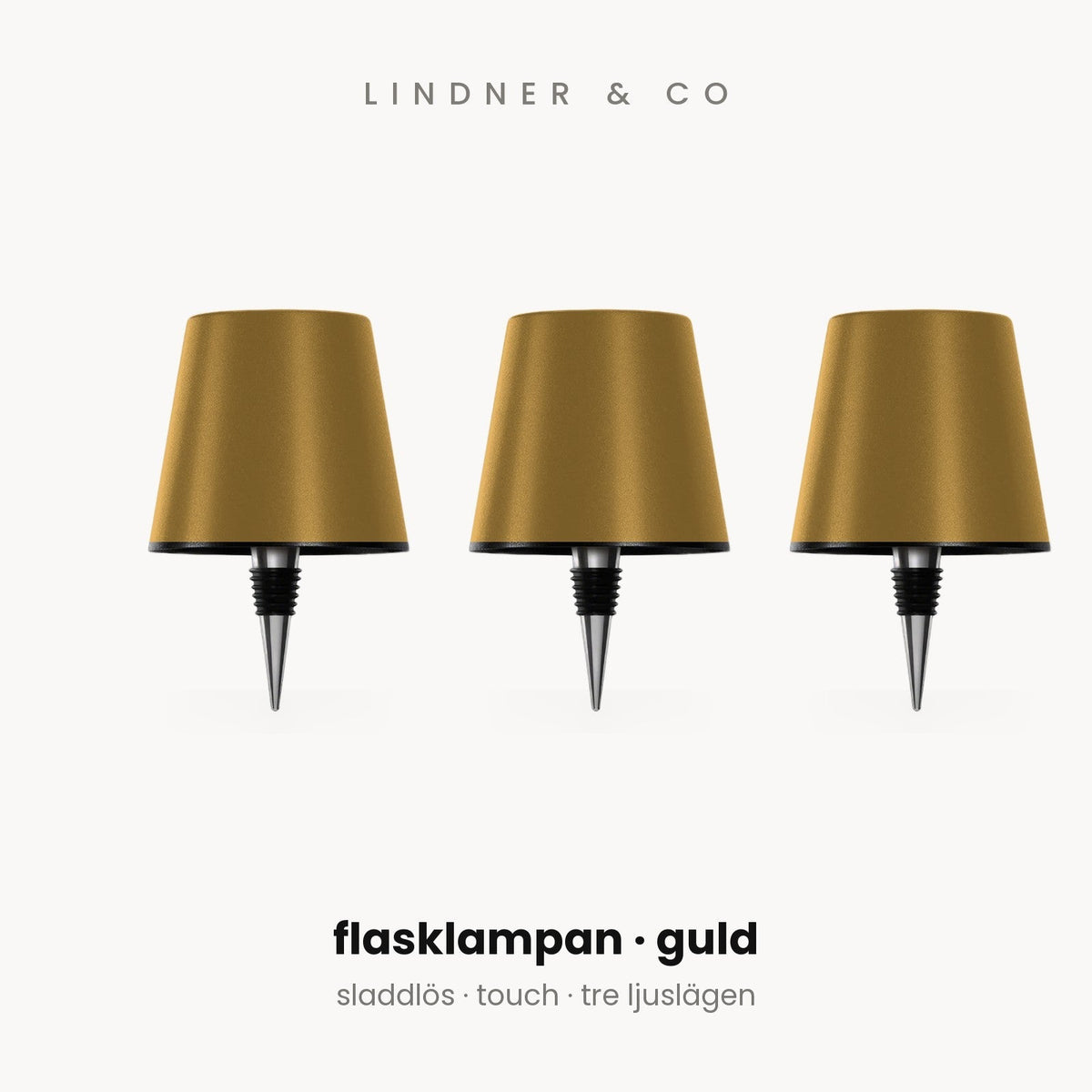 Flasklampan – sladdlös lampa för flaskor