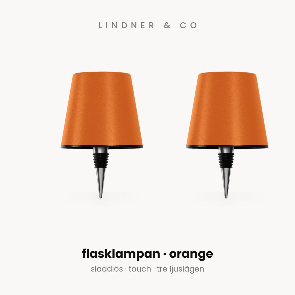 Flasklampan – sladdlös lampa för flaskor