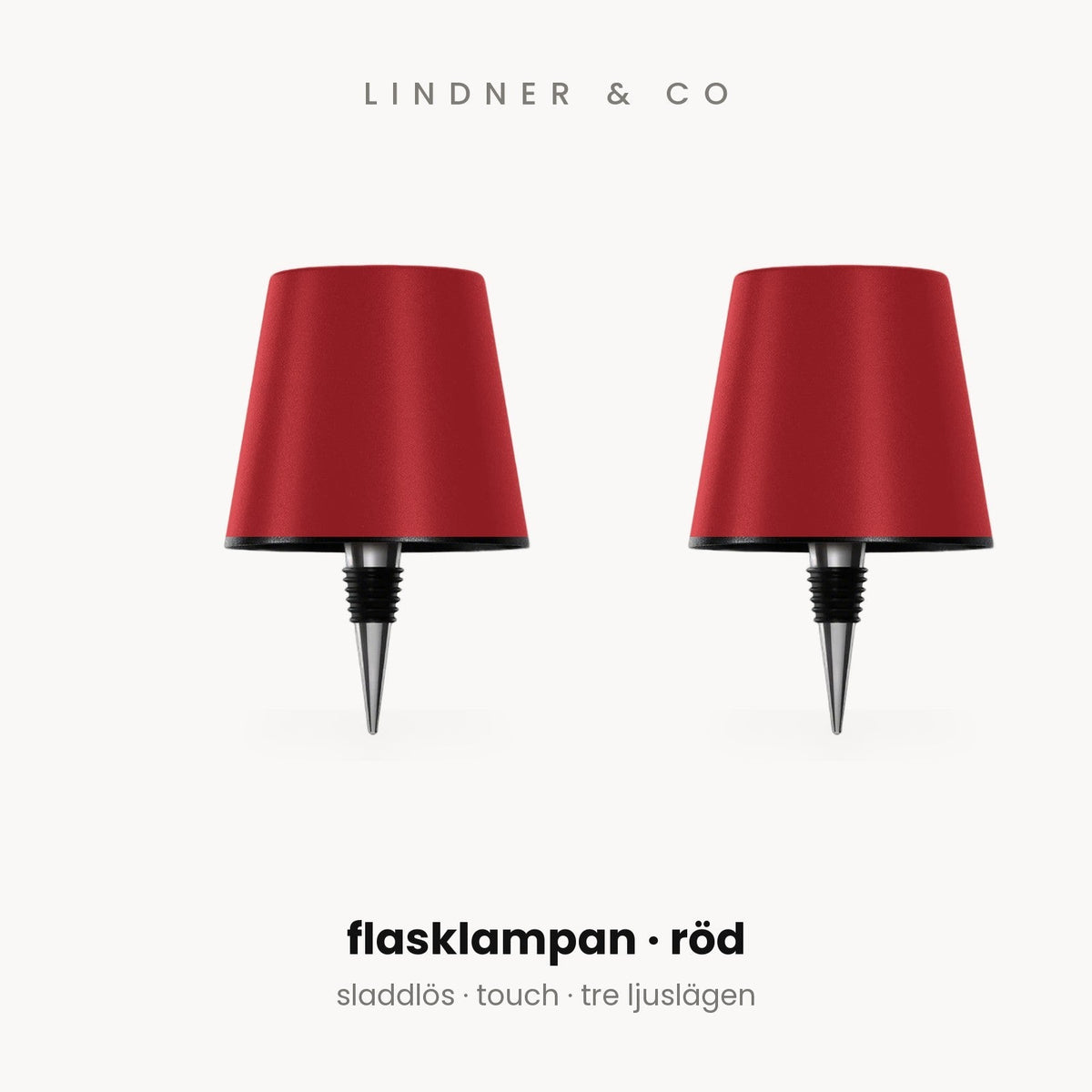 Flasklampan – sladdlös lampa för flaskor