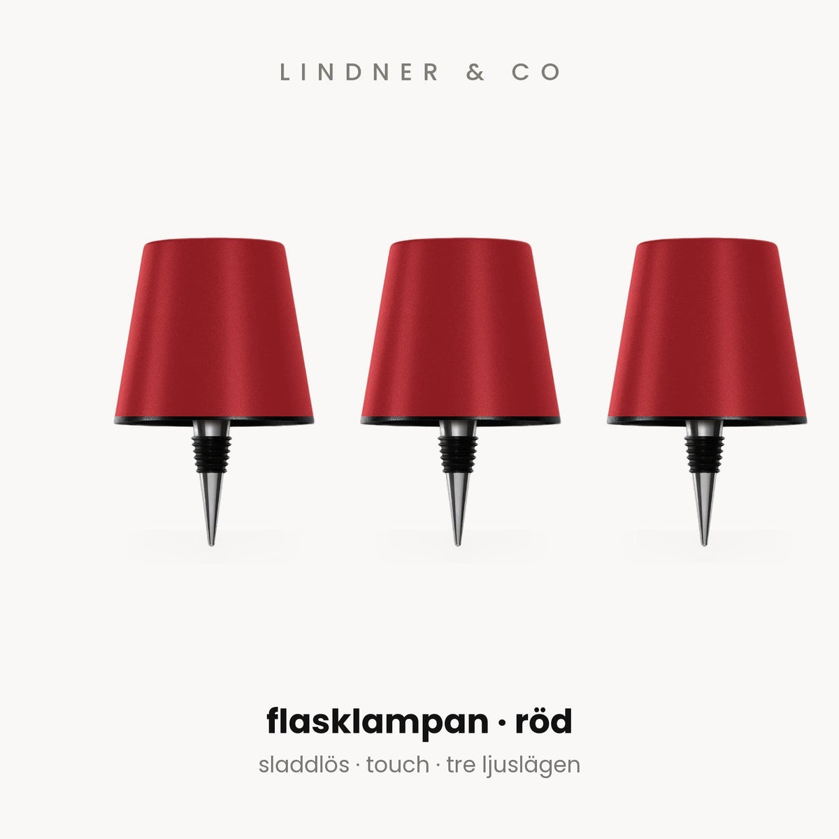 Flasklampan – sladdlös lampa för flaskor