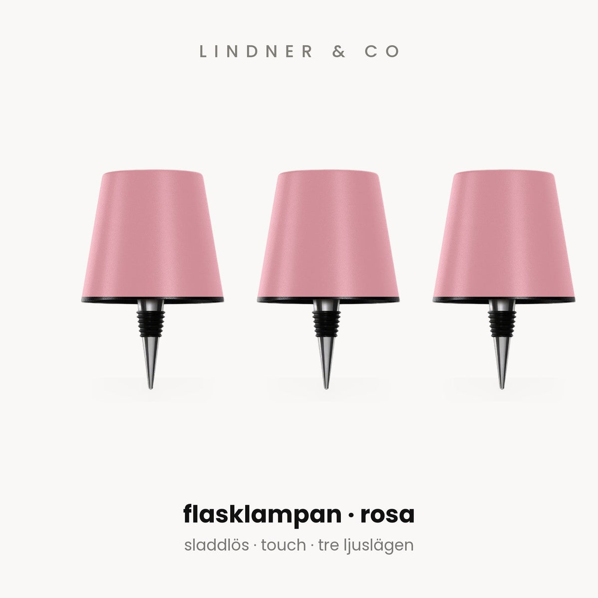 Flasklampan – sladdlös lampa för flaskor