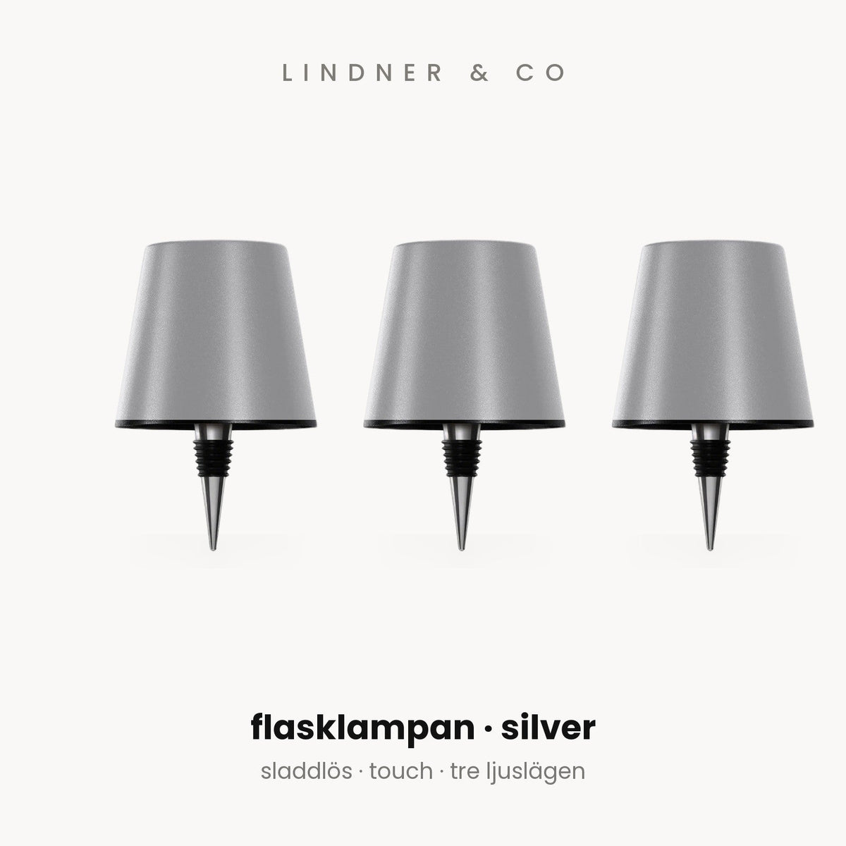 Flasklampan – sladdlös lampa för flaskor