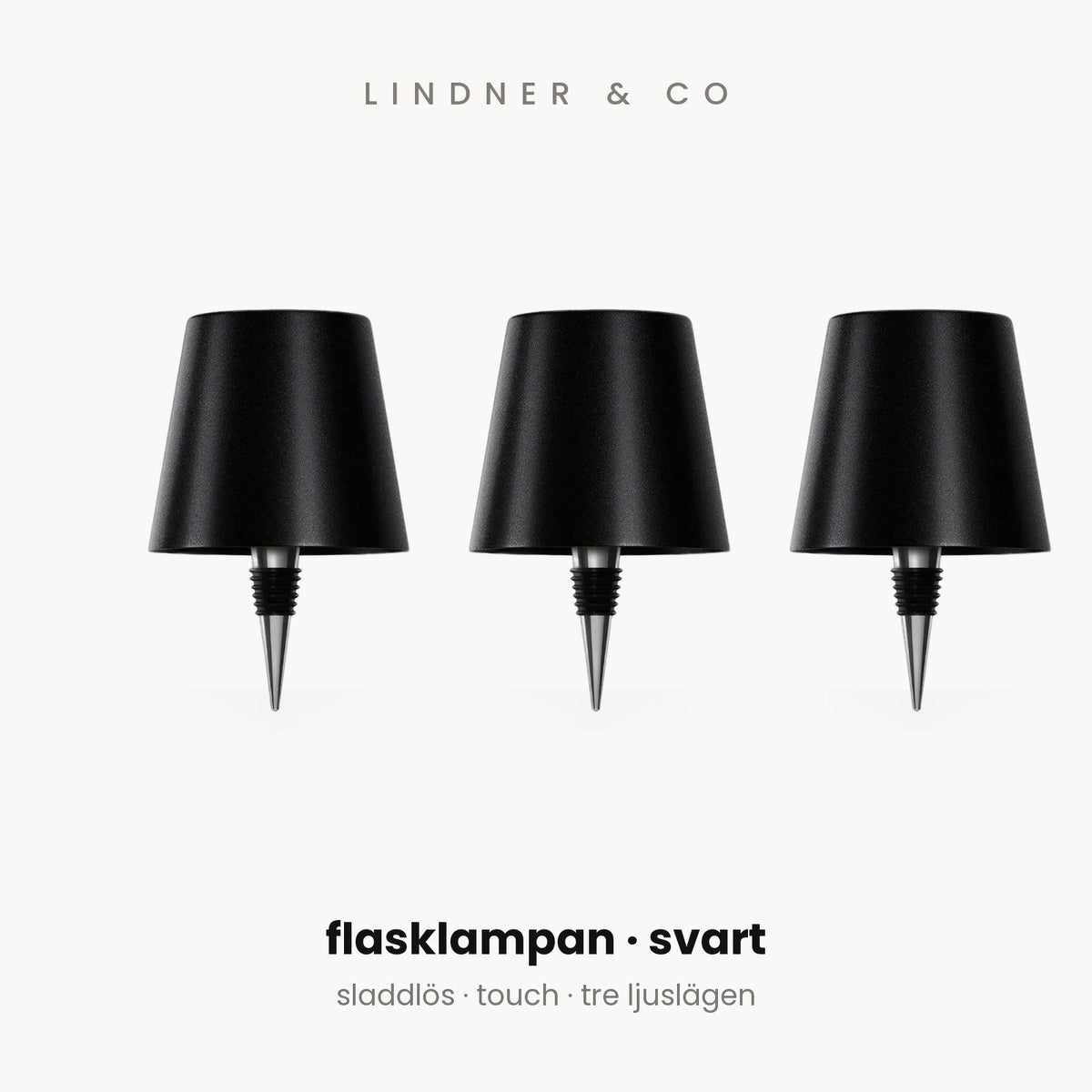 Flasklampan – sladdlös lampa för flaskor